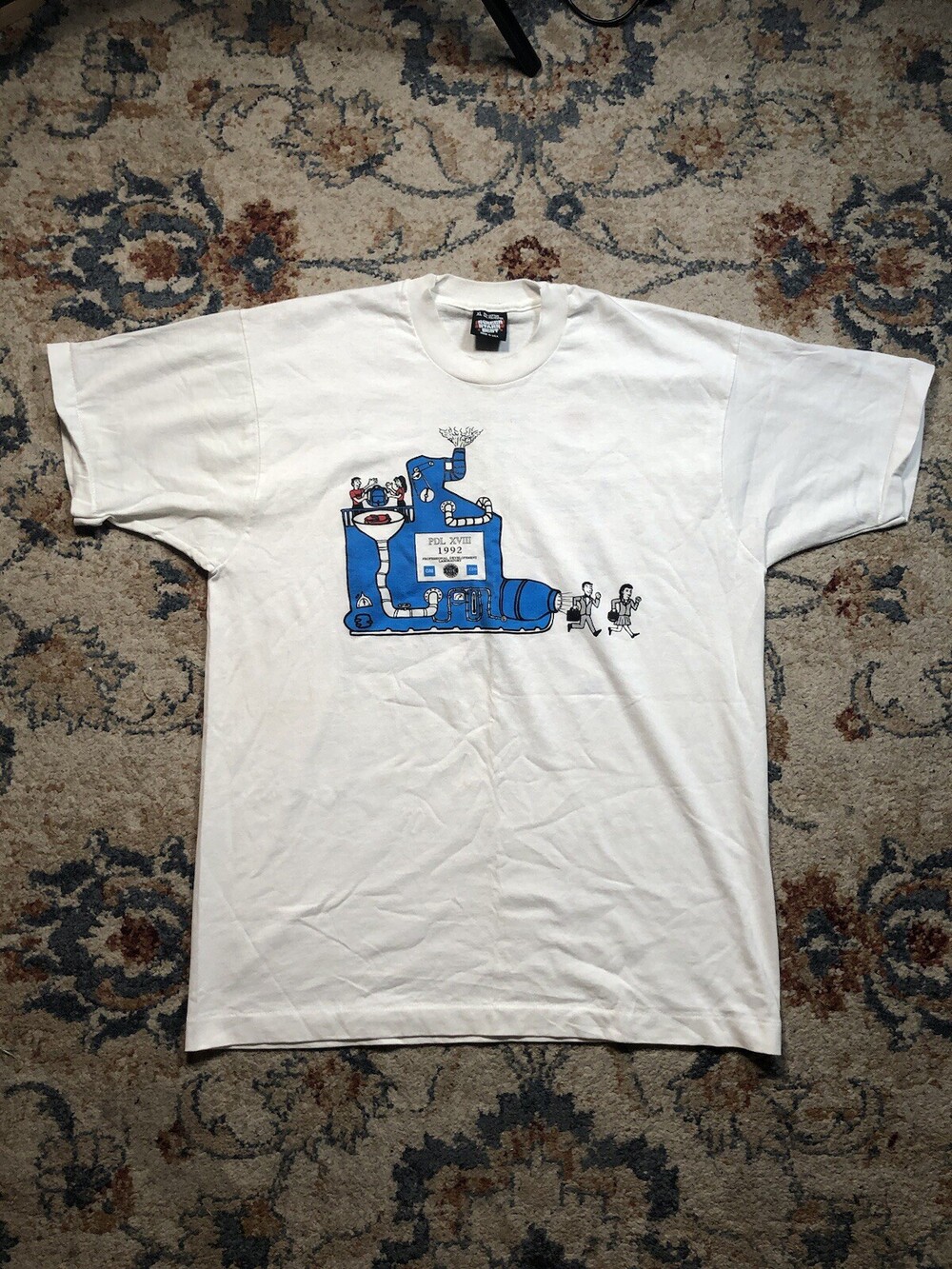 Vintage Professional Development Laboratory T Shirt Made In USA Size XL 1992